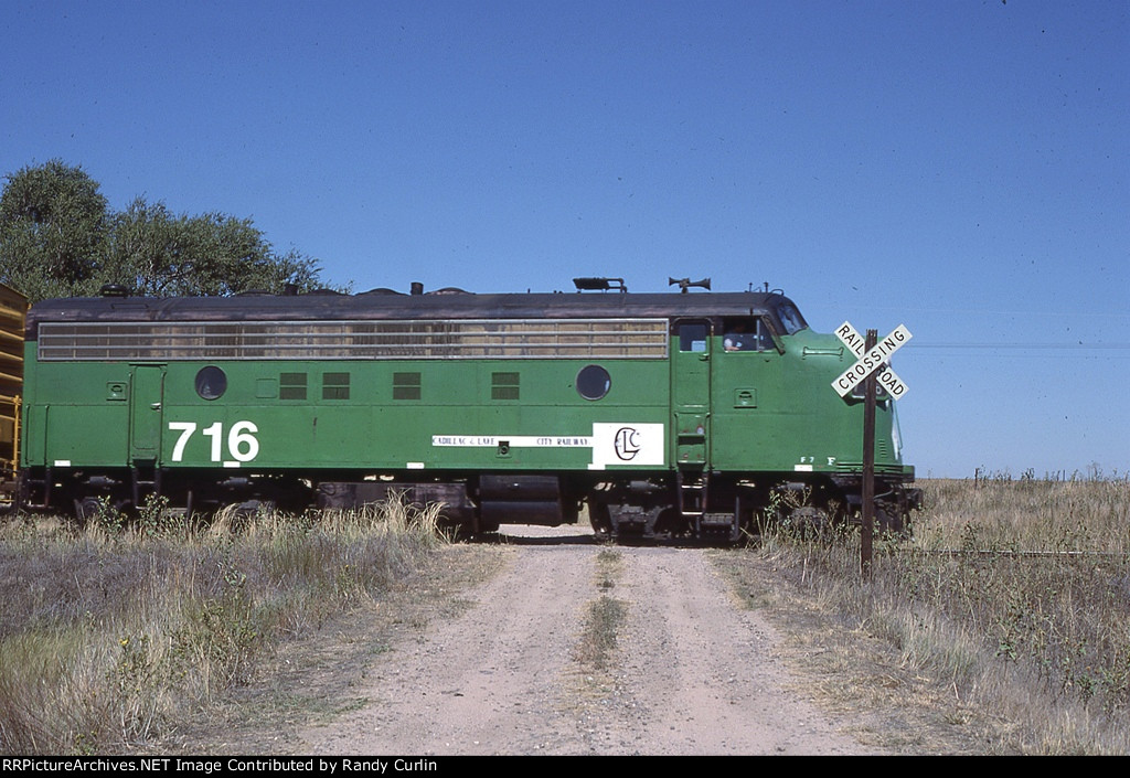 CLK 716 on former Rock Island